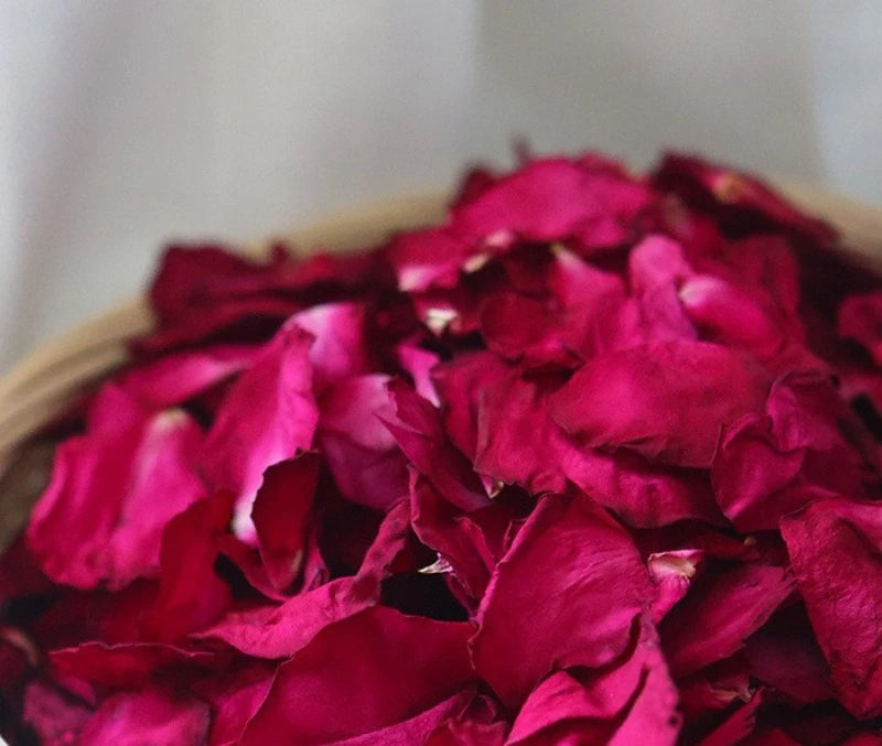 0093 250/500g Rose Petal Bath – Natural Flower Soak for Foot Bath, Bubble Bath & Spa Relaxation